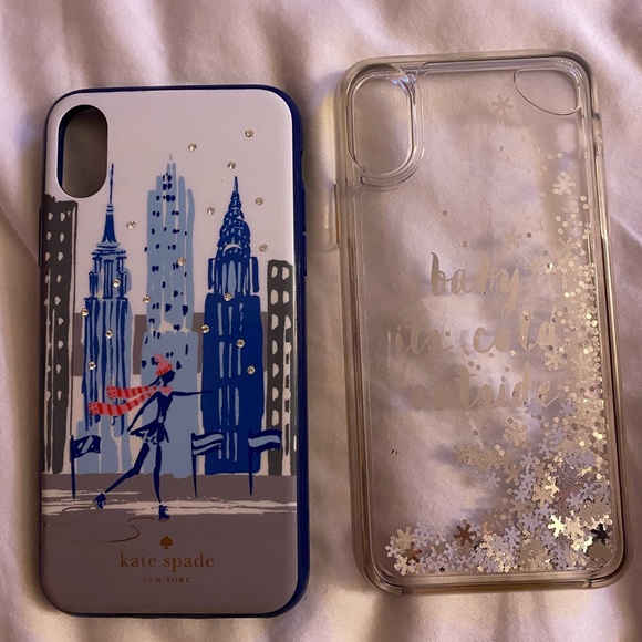 kate spade Accessories - Kate Spade iPhone X phone cases (2) kate spade Accessories - Kate Spade iPhone X phone cases (2)